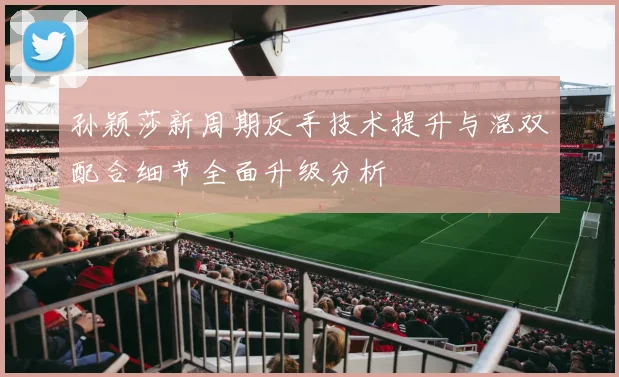 孙颖莎新周期反手技术提升与混双配合细节全面升级分析
